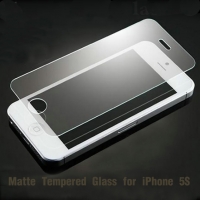 Anti glare tempered glass iphone 5S 0.3mm Screen Protector Film