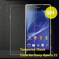 Rounded Edge Tempered Glass Screen Protector Clear for Sony Xperia Z2